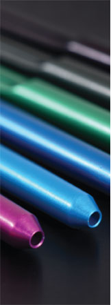 Accurate Metal Finishing specializes in titanium anodizing